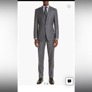 Milano stripe wool canali suit
